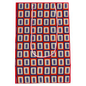 Lucky acht Mahjong Tegel. Medium Cadeauzakje (Achterkant)