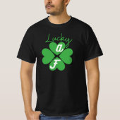 Lucky AF St Patrick's Day Shirt (Voorkant)