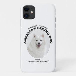 Lucky American Eskimo Dog Case-Mate iPhone Case