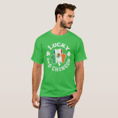 Lucky And Chingon Irish Mexican St Patrick's Day S T-shirt (Voorkant volledig)