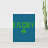 Lucky And Lucky Forer St Patricks Day  Kaart (Voorkant)