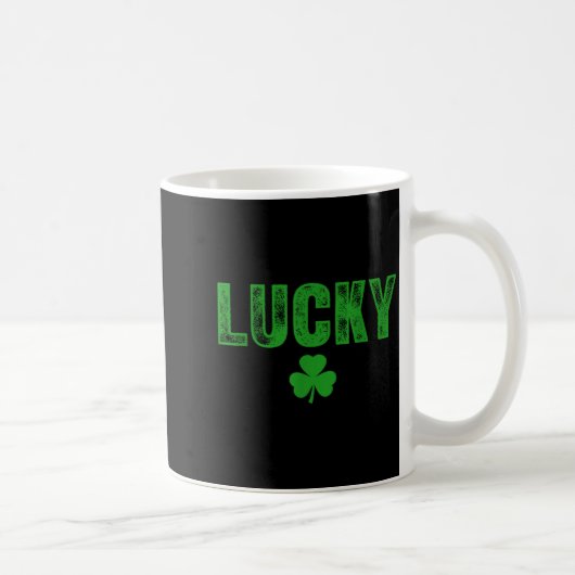 Lucky And Lucky Forer St Patricks Day  Koffiemok (Rechts)