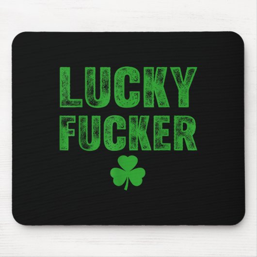 Lucky And Lucky Forer St Patricks Day Muismat (Voorkant)