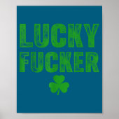 Lucky And Lucky Forer St Patricks Day  Poster (Voorkant)