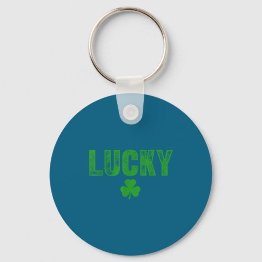 Lucky And Lucky Forer St Patricks Day  Sleutelhanger (Voorkant)