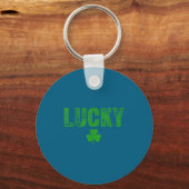 Lucky And Lucky Forer St Patricks Day  Sleutelhanger (Voorkant)