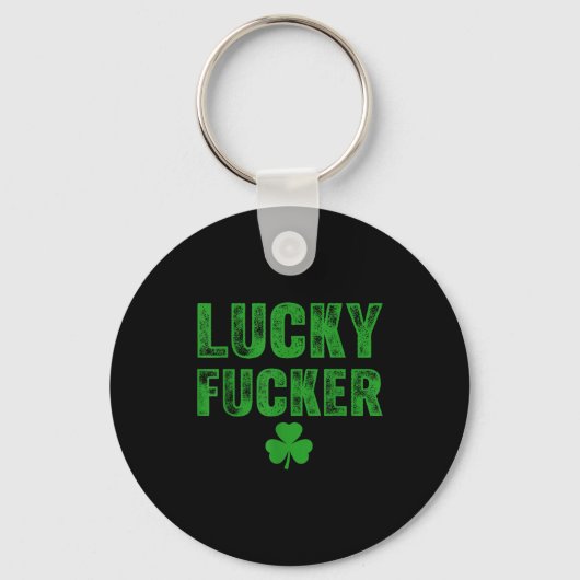 Lucky And Lucky Forer St Patricks Day  Sleutelhanger (Voorkant)