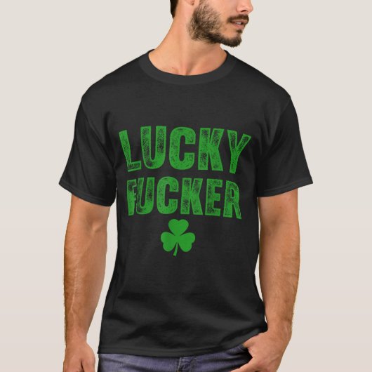 Lucky And Lucky Forer St Patricks Day  T-shirt (Voorkant)