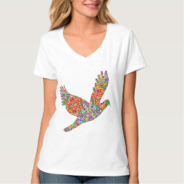 LUCKY Angel Bird. VNECK CHOICE-SHIRT T-shirt