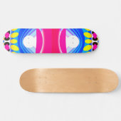 Lucky art persoonlijk skateboard (Horizontaal)