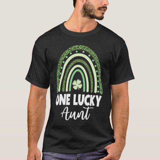 Lucky Aunt St Patrick's Day T-shirt (Voorkant)