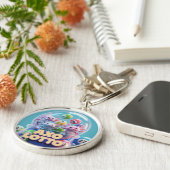 Lucky Axolotl Sleutelhanger (Zijkant)