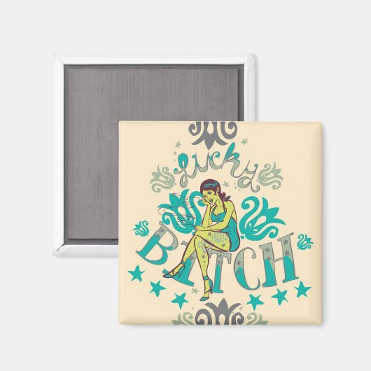 Lucky B Magneet (Voorkant / Achterkant)