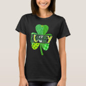 Lucky Baby Boy Girl St Patricks Day Irish Shamrock T-shirt (Voorkant)