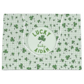 Lucky Baby Green Genderneutraal St Paddys Groot Cadeauzakje (Voorkant)