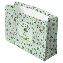 Lucky Baby Green Genderneutraal St Paddys Groot Cadeauzakje