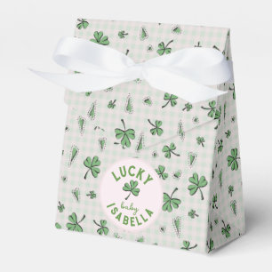 Lucky Baby Pink en Green St Paddys Bedankdoosjes