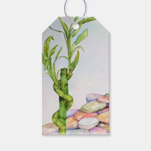 LUCKY BAMBOO GIFT-LABELS CADEAULABEL (Voorkant)