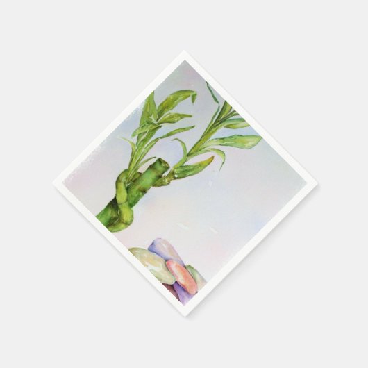LUCKY BAMBOO PAPER NAPKINS SERVETTEN (Hoek)