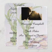 LUCKY BAMBOO  WEDDING INVITATIE KAART (Voorkant / Achterkant)