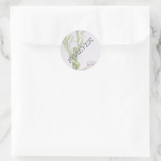 LUCKY BAMBOO WEDDING STICKERS (Tas)
