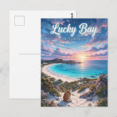 Lucky Bay Australië Briefkaart (Voorkant / Achterkant)
