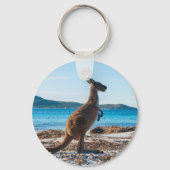 Lucky Bay Kangaroo Joey Sleutelhanger (Achterkant)