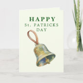 Lucky Bell Keltische St. Patrick Dag Kaart (Voorkant)