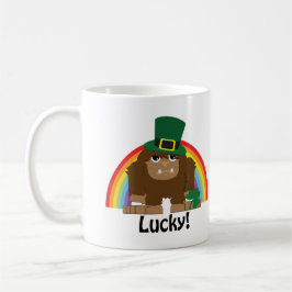Lucky Bigfoot Leprechaun Koffiemok