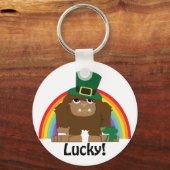 Lucky Bigfoot Leprechaun Sleutelhanger (Voorkant)