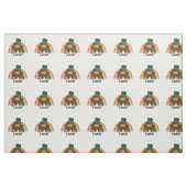Lucky Bigfoot Leprechaun Stof (Fat Quarter)