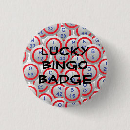 Lucky Bingo Badge Ronde Button 3,2 Cm