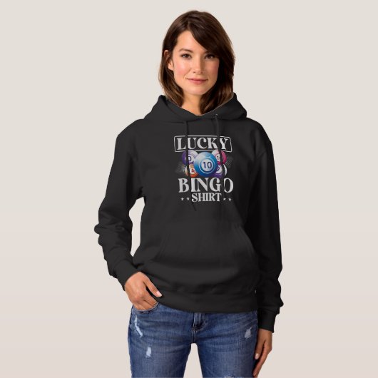 Lucky Bingo Hoodie (Voorkant volledig)