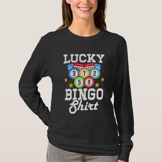 Lucky Bingo-shirt T-shirt (Voorkant)