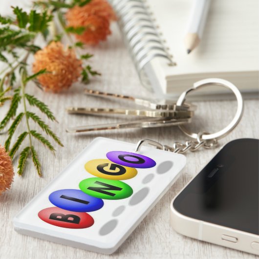 Lucky Bingo Sleutelhanger (Voorkant Rechts)