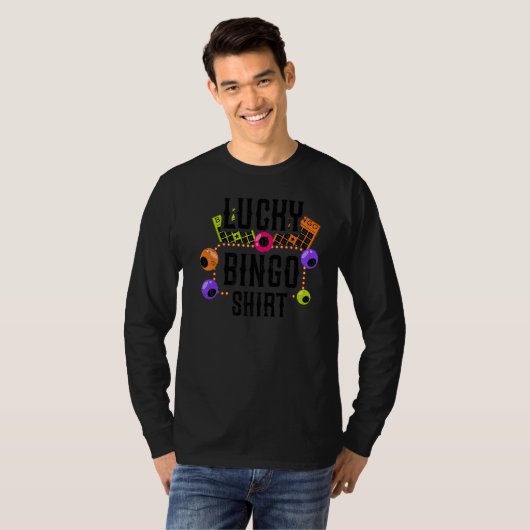 Lucky Bingo T-shirt (Voorkant volledig)