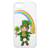 Lucky Bitcoin Rainbow Leprechaun Case-Mate iPhone Case (Achterkant)