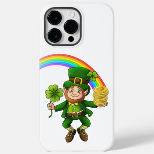 Lucky Bitcoin Rainbow Leprechaun Case-Mate iPhone 14 Pro Max Hoesje