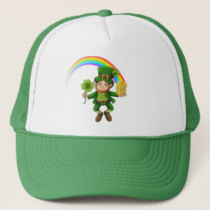 Lucky Bitcoin Rainbow Leprechaun Trucker Pet