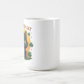 Lucky Black Cat: St. Patrick's Day Klaver & Coins Koffiemok (Center)