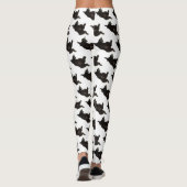 Lucky Black Cat Tum's Up Dancing Leggings (Achterkant)