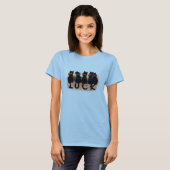 Lucky Black Cats T-shirt (Voorkant volledig)