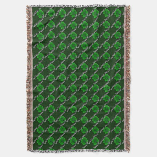 Lucky Blanket St Patrick's Lucky Throw Blanket Deken (Voorkant Verticaal)