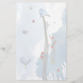 Lucky Bluebird! Briefpapier (Voorkant)