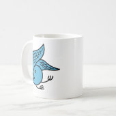 Lucky Bluebird Koffiemok (Voorkant links)