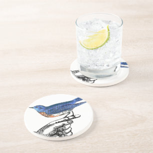 Lucky Bluebird Onderzetters