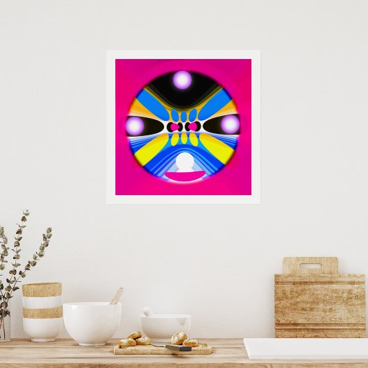 Lucky bol poster (Keuken)