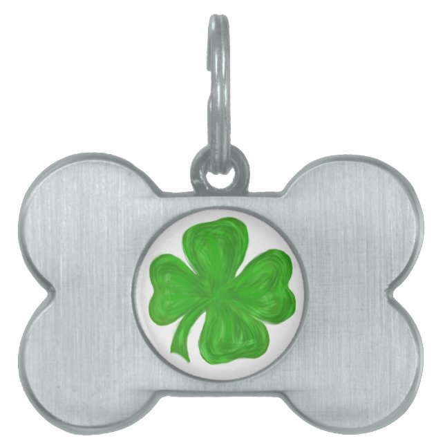 Lucky Bone Huisdieren Naamplaatje (voorkant)