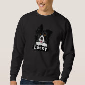 Lucky Border Collie Trui (Voorkant)
