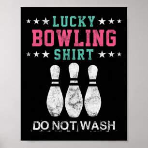 Lucky Bowling Gift voor vrouwen die moeder of meis Poster